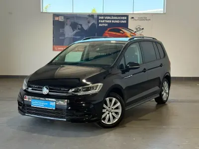 Gebraucht VW Touran R-line 150 PS (110 kW) 2022 Schwarz Van / Kleinbus