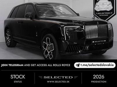 Neu Rolls Royce Cullinan 600 PS (441 kW) 2026 Schwarz SUV