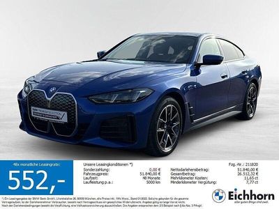 Gebraucht BMW i4 M Sport 294 kW (401 PS) 2025 Portimao blau metallic Limousine