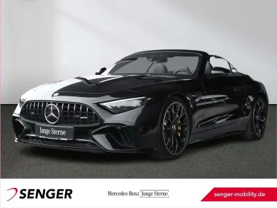 Używany Mercedes SL63 AMG AMG 585 KM (430 kW) 2023 Czarny Kabriolet