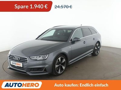 Grau Gebraucht 2018 Audi A4 Sport Kombi | 22.630 € (Etwas zu teuer)