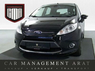 Gebraucht Ford Fiesta Titanium 82 PS (60 kW) 2011 Blau Kleinwagen
