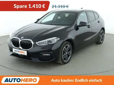 Gebraucht BMW 118 Sport Line 136 PS (100 kW) 2022 Schwarz Kleinwagen