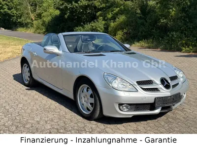Gebraucht Mercedes SLK200 184 PS (135 kW) 2009 Silber Cabrio