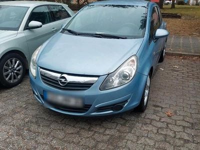 Gebraucht Opel Corsa 80 PS (58 kW) 2008 Blau Kleinwagen