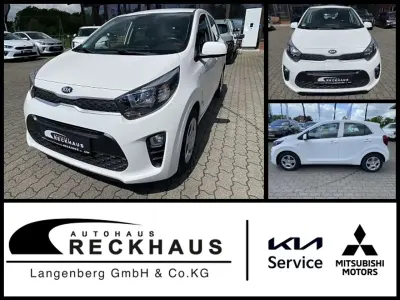 Gebraucht Kia Picanto 84 PS (61 kW) 2019 Weiß Kleinwagen