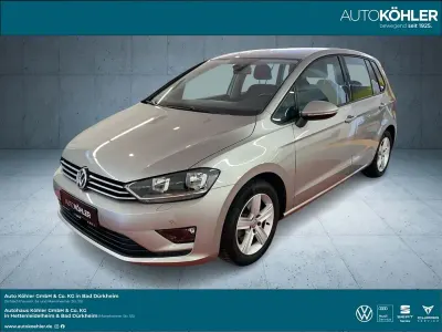 Gebraucht VW Golf Sportsvan 110 PS (80 kW) 2014 Silber Van / Kleinbus
