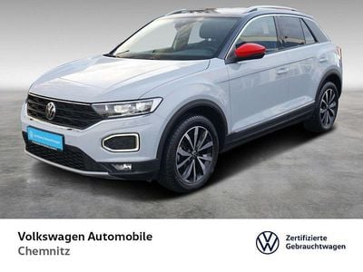Gebraucht VW T-Roc Sport 150 PS (110 kW) 2022 White silver metallic schwarz SUV