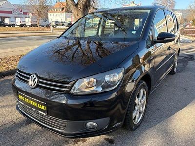 Gebraucht VW Touran Match 105 PS (77 kW) 2013 Schwarz Van / Kleinbus