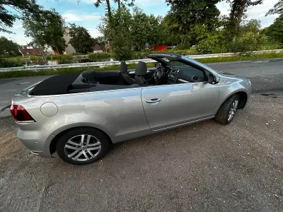 Gebraucht VW Golf Cabriolet 105 PS (77 kW) 2012 Silber Cabrio