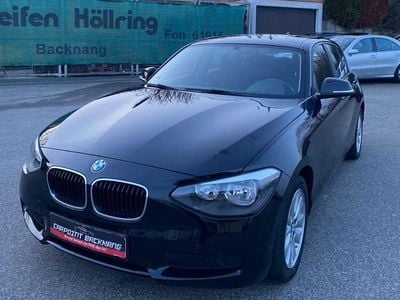 Gebraucht BMW 114 Sport Line 102 PS (75 kW) 2013 Schwarz Kleinwagen