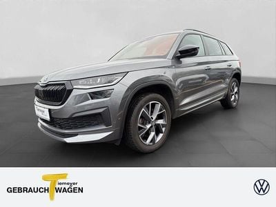 Grau Gebraucht 2022 Skoda Kodiaq SportLine SUV | 36.790 € (Fairer Preis)
