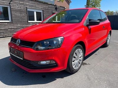 Gebraucht VW Polo Trendline 75 PS (55 kW) 2014 Rot Kleinwagen