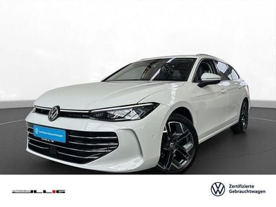 Pure white (weiß) Gebraucht 2025 VW Passat Elegance Kombi | 42.490 € (Fairer Preis)