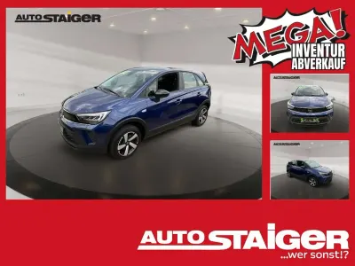 Gebraucht Opel Crossland Edition 110 PS (80 kW) 2022 Nautic blau SUV