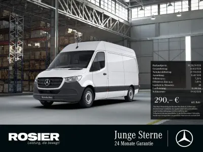 Gebraucht Mercedes Sprinter 170 PS (125 kW) 2022 Weiss / arktikweiss Van