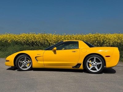 Brugt Corvette Z06 411 HK (302 kW) 2002 Gul Coupe