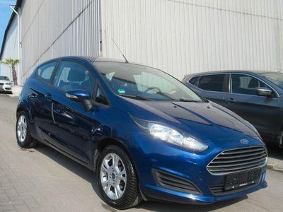 Gebraucht Ford Fiesta SYNC Edition 65 PS (47 kW) 2014 Blau Kleinwagen