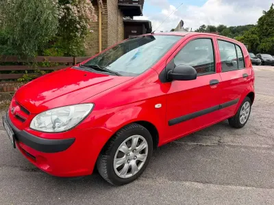 Gebraucht Hyundai Getz 67 PS (49 kW) 2008 Rot Kleinwagen