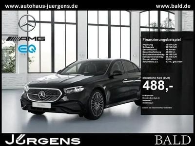 Gebraucht Mercedes E200 AMG 204 PS (150 kW) 2024 Schwarz obsidianschwarz metallic Limousine