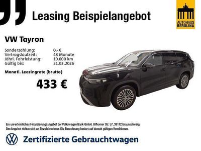 Gebraucht 2025 VW Tayron Life SUV | 53.069 € (Superpreis)