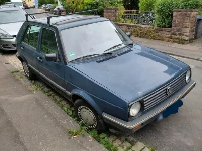 Gebraucht VW Golf II 55 PS (40 kW) 1987 Blau Kleinwagen