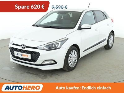 Gebraucht Hyundai i20 Passion 84 PS (61 kW) 2016 Weiß Kleinwagen