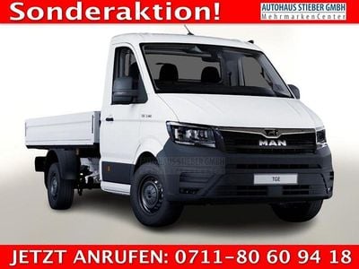 Neu MAN TGE 140 PS (102 kW) 2025 Candyweiß Van