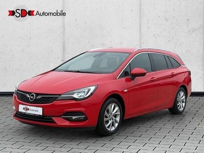 Pull me over red Gebraucht 2021 Opel Astra Elegance Kombi | 11.350 € (Teuer)