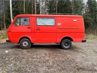Gebraucht VW LT 75 PS (55 kW) 1979 Rot Van / Kleinbus