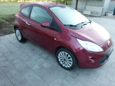 Gebraucht Ford Ka Titanium 69 PS (50 kW) 2015 Funky magenta metallic Kleinwagen