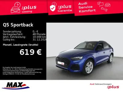 Brugt Audi Q5 Sportback Business 367 HK (269 kW) 2025 Blå SUV