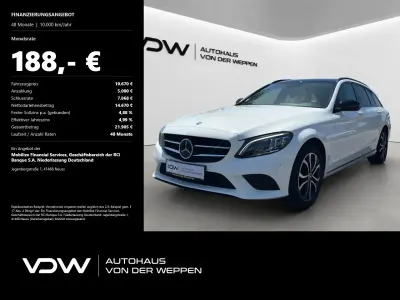 Gebraucht Mercedes C200 Avantgarde 184 PS (135 kW) 2019 Weiß Kombi