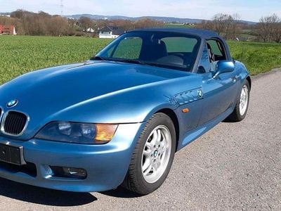 Brugt BMW Z3 116 HK (85 kW) 1996 Blå Cabriolet