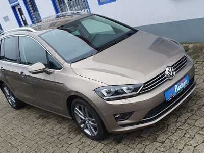 Gold metallic Gebraucht 2014 VW Golf Sportsvan Highline Van / Kleinbus | 14.350 € (Etwas zu teuer)