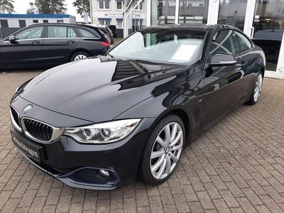 Gebraucht BMW 420 Sport Line 184 PS (135 kW) 2015 Black sapphire metallic (metallic) Coupé