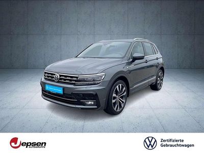 Indiumgrau metallic Gebraucht 2019 VW Tiguan R-line SUV | 27.270 € (Superpreis)