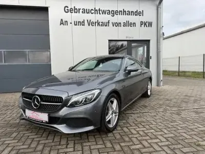 Usata Mercedes C180 156 CV (114 kW) 2017 Grigio Coupé