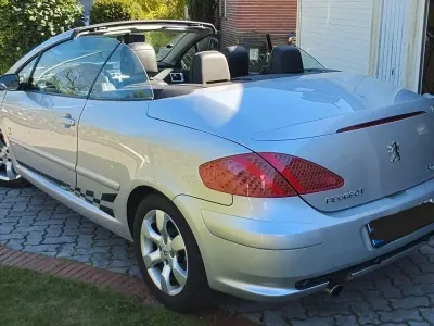 Gebraucht Peugeot 307 CC 109 PS (80 kW) 2006 Silber Cabrio