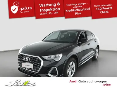 Gebraucht Audi Q3 Sportback S-Line 150 PS (110 kW) 2025 Schwarz SUV