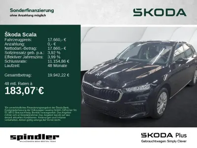 Gebraucht Skoda Scala Essence 95 PS (69 kW) 2025 Schwarzmagic perleffekt Kleinwagen