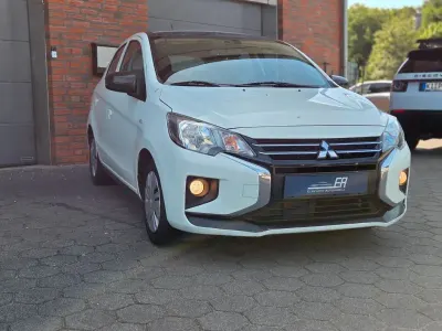 Gebraucht Mitsubishi Space Star Basis 71 PS (52 kW) 2021 Weiß Kleinwagen