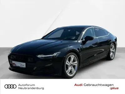 Gebraucht Audi A7 Sportback Design 265 PS (194 kW) 2022 Mythosschwarz metallic Kleinwagen