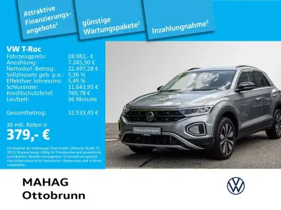 Gebraucht VW T-Roc Goal 150 PS (110 kW) 2025 Silber SUV
