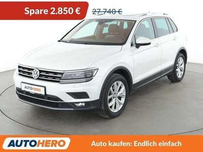 Gebraucht VW Tiguan Highline 190 PS (139 kW) 2019 Weiß SUV