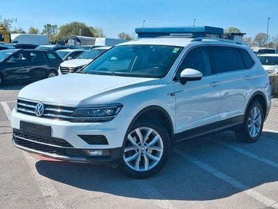 Gebraucht VW Tiguan Allspace Highline 150 PS (110 kW) 2021 Weiß SUV