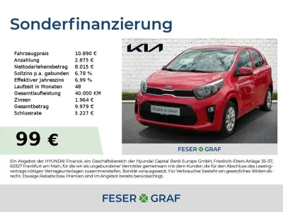 Używany Kia Picanto 67 KM (49 kW) 2020 Czerwony Hatchback