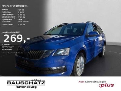 Usata Skoda Octavia Ambition 150 CV (110 kW) 2019 Blu Station wagon