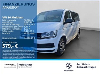 Second-hand VW Multivan Trendline 150 CP (110 kW) 2019 Alb Monovolum