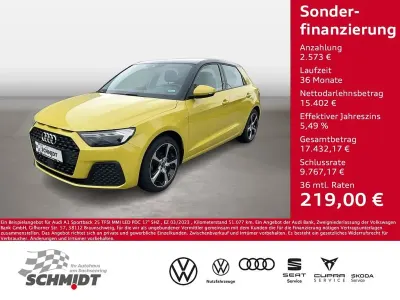Gebraucht Audi A1 Sportback 95 PS (69 kW) 2023 Gelb Kleinwagen